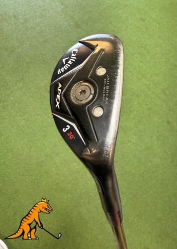 Callaway Apex 3 Hybrid 20 Tour Issue TC Nv-H 70g X-flex Right Handed
