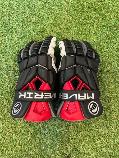 Maryland Maverik Max Lacrosse Gloves Large (Used)
