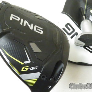 PING G430 LST Driver 9° TOUR 2.0 Chrome 65 Stiff Flex +Cover & Tool ... LooK