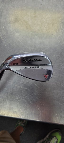 Used Taylormade MILLED GRIND Golf Wedge Mens LH 54 Degree 11497-S000150756
