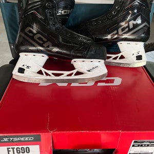 2024 CCM JetSpeed FT690 Hockey Skates Regular Width Pro Stock 6.5 (Used)