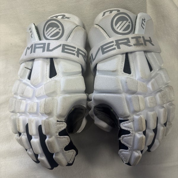 Junior Size Small 10'' inch Maverik MX Lacrosse Gloves
