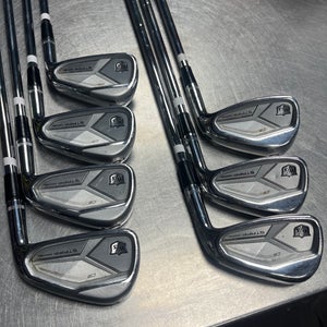 Men's Wilson Staff Staff Model CB Right Handed Iron Set Stiff Flex  Steel Shaft (Used)