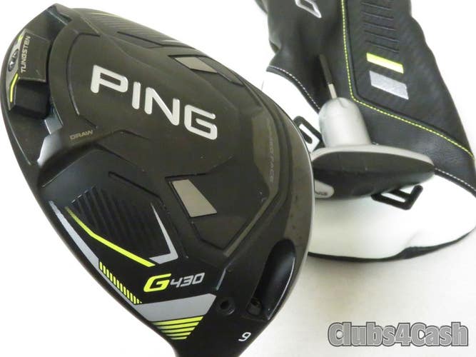 PING G430 LST Driver 9° Mitsubishi Kai'Li White 60 X-Flex +Cover & Tool .. NICE