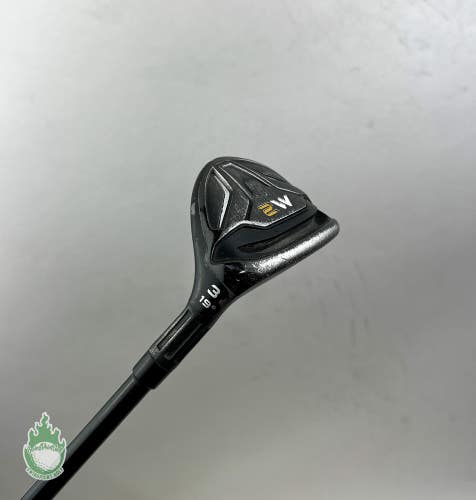 Used RH 2016 TaylorMade M2 Rescue 3 Hybrid 19* 55g Regular Graphite Golf Club