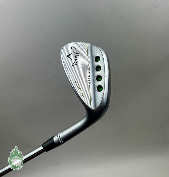 Used Callaway MD3 Chrome Milled S Grind Wedge 52*-10 DG Wedge Flex Steel Golf