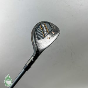 Used RH Callaway Mavrik Hybrid 18* Catalyst 65g Regular Flex Graphite Golf Club