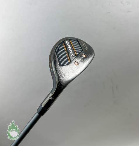 Used RH Callaway Mavrik Hybrid 18* Catalyst 65g Regular Flex Graphite Golf Club