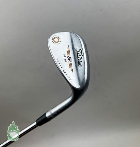 Titleist Vokey Design Spin Milled Wedge 52*-08 S200 Stiff Flex Steel Golf Club