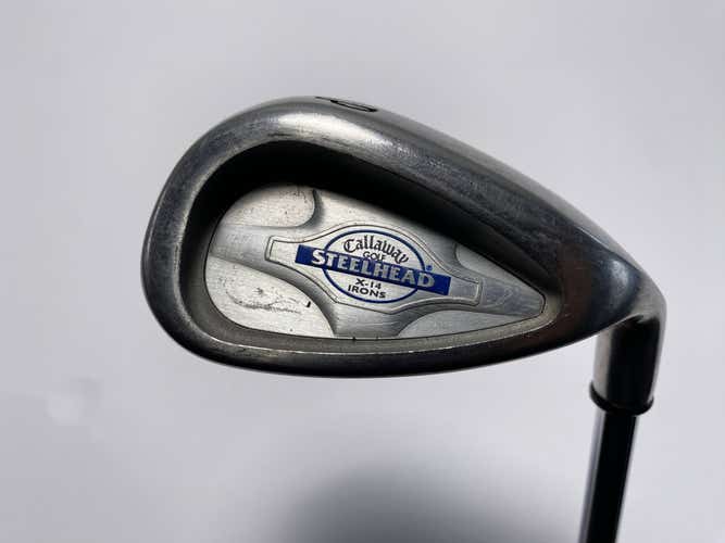 Callaway X-14 Pitching Wedge PW Steelhead Regular Steel Mens RH