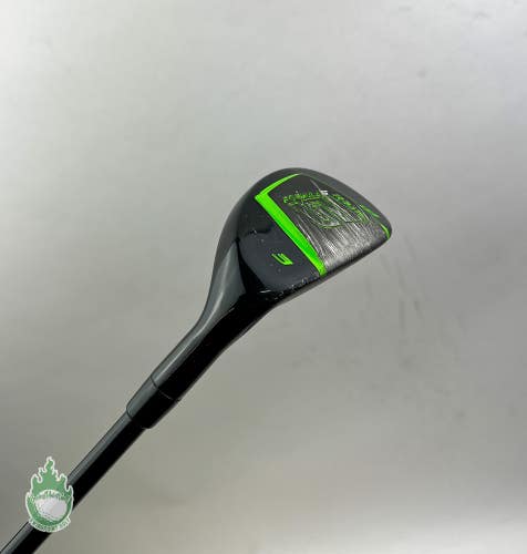 Used RH Krank Golf Formula 5 3 Hybrid 19* Inertia Stiff Flex Graphite Golf Club