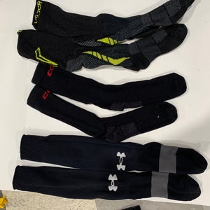 UA, CCM, Bauer Adult 9-11 Skate Socks (Used)