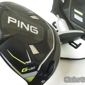 PING G430 MAX Driver 12° TOUR 2.0 Black 65 X-Flex +Cover & Tool ... MINT