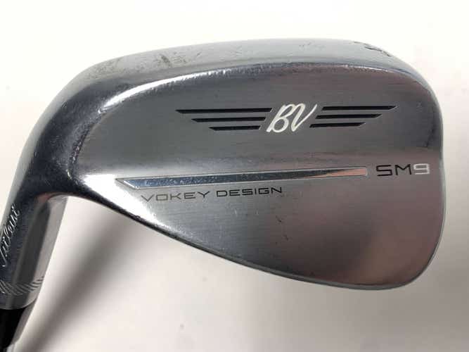 Titleist Vokey SM9 Tour Chrome Gap Wedge GW 48* 10 F-Grind Wedge Steel Mens LH