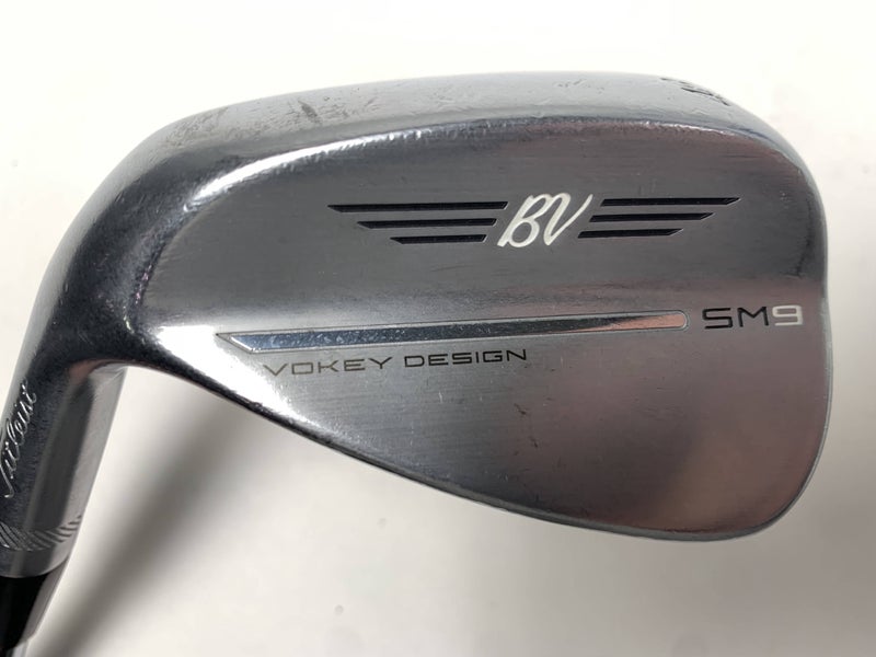 Titleist Vokey SM9 Tour Chrome Gap Wedge GW 48* 10 F-Grind Wedge Steel Mens LH