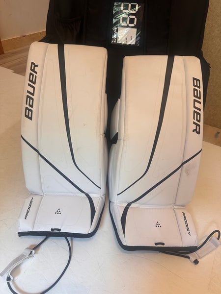 2024 Large Bauer Prodigy Goalie Leg Pads (Used)