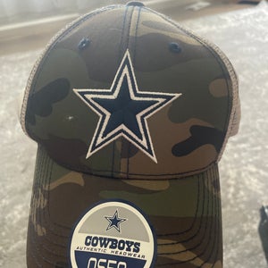 Dallas Cowboys Camouflage Hat One Size Fits All Men's  Hat (New)