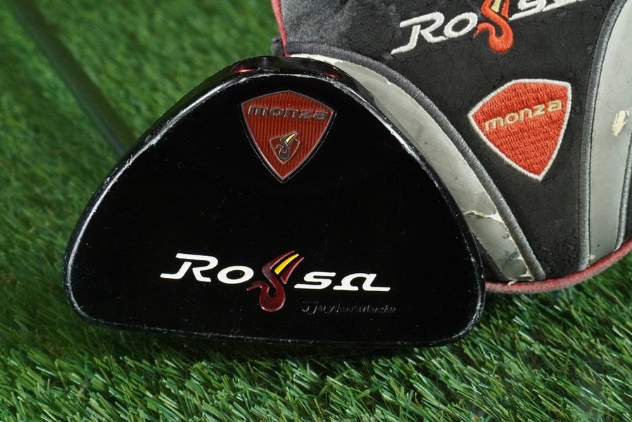 TAYLORMADE ROSSA MONZA MALLET PUTTER 35 STEEL SHAFT RH WITH HEADCOVER ~ L@@K!!