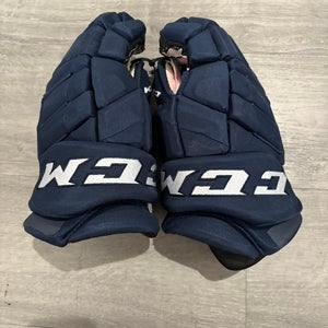 Florida Panthers CCM HGPJS Gloves 14" Pro Stock (Used)