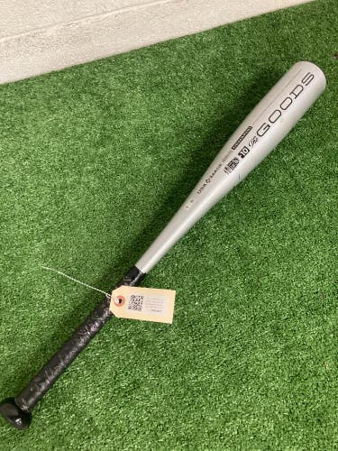 2024 DeMarini The Goods One Piece Alloy Bat USSSA Certified (-10) Alloy 17 oz 27" (Used)
