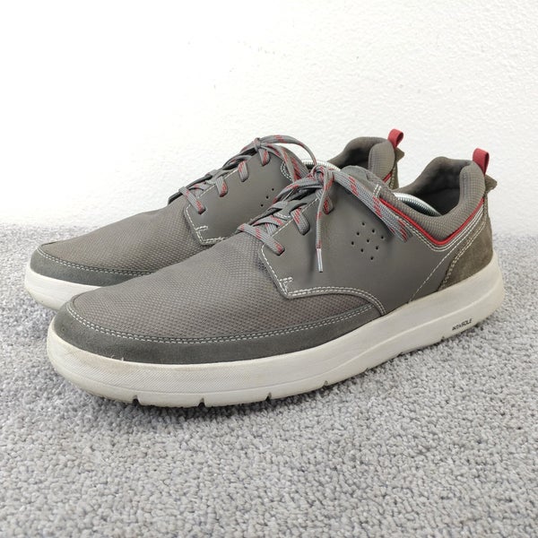 Rockport Truflex Cayden Plain Toe Sneaker Mens Size 13 Shoes Gray Lace Up Casual