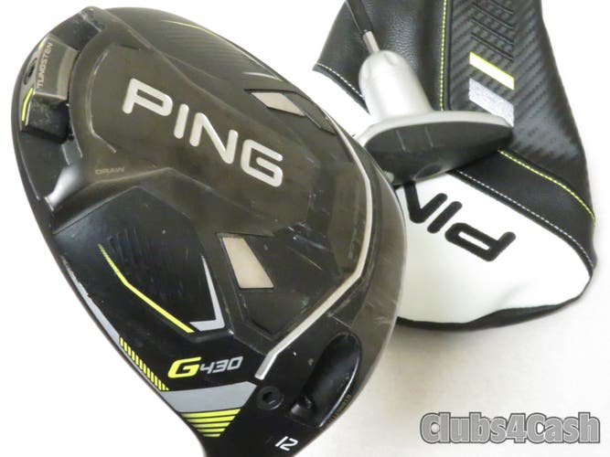 PING G430 MAX Driver 12 TOUR 2.0 Black 65 Stiff Flex +Cover & Tool