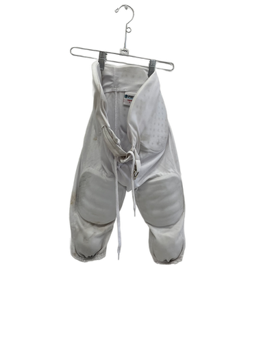 Used SPORTS UNLIMITED Youth FB Integrated Pants White LG 11692-S000139265