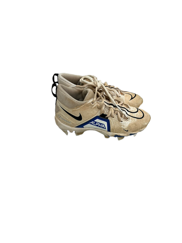 Used Nike ALPHA MENACE SHARK Jr FB Cleats White Junior 03 11692-S000139284
