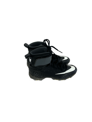 Used Nike SAVAGE SHARK Jr FB Cleats Black Junior 03.5 11692-S000139283