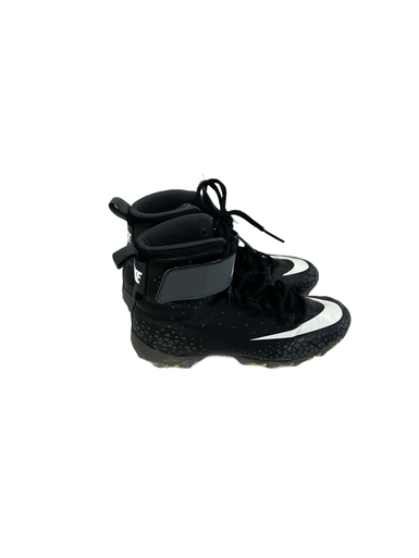 Used Nike SAVAGE SHARK Jr FB Cleats Black Junior 03.5 11692-S000139283