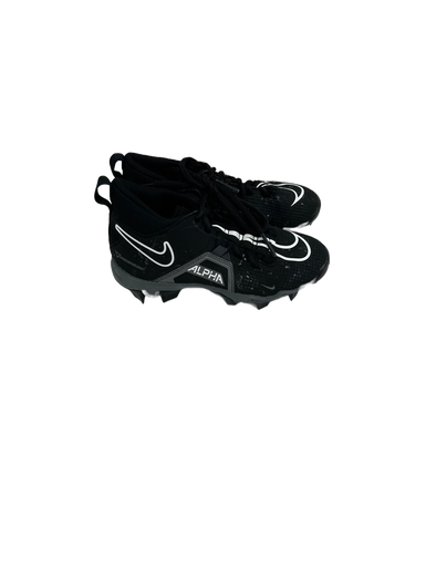 Used Nike ALPHA MENACE 4 SHARK Jr FB Cleats Black Junior 02 11692-S000139290