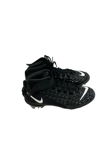 Used Nike FORCE SAVAGE Adult FB Cleats Black Senior 14 11692-S000139293