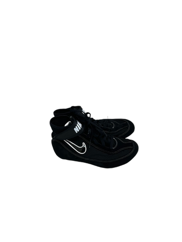 Used Nike SPEED SWEEP Wrestling Shoes Black Junior 02 11692-S000139305