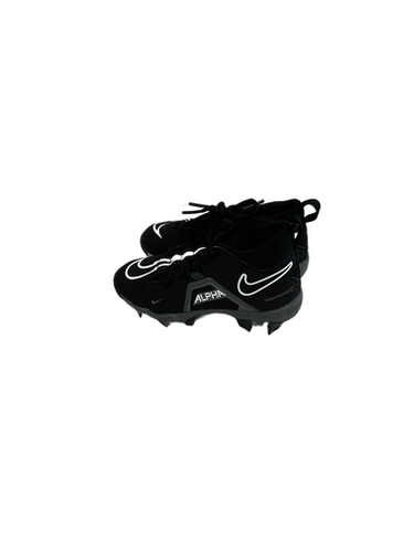 Used Nike ALPHA MENACE 3 SHARK Youth FB Cleats Black Youth 12.0 11692-S000139303