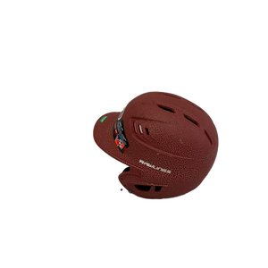 Used Rawlings VELO CRACKLE Batting Helmet No Mask Red One Size 11692-S000139310