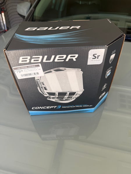 Large  Bauer Concept 3 Full Shield Shield (New)
