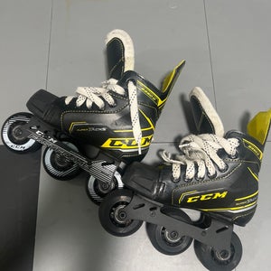 CCM Super Tacks 9350 Inline Skates Regular Width Size 11 (Used)