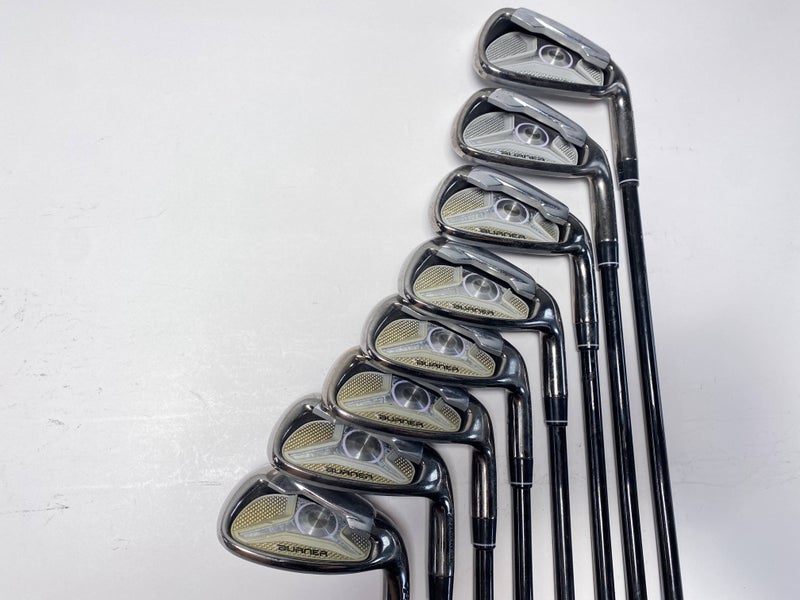 TaylorMade Burner 2009 Iron Set 5-PW+GW+SW REAX SuperFast Ladies RH
