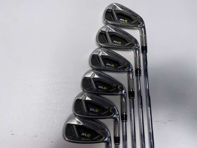 TaylorMade M2 2019 Iron Set 4-9 KBS Tour Stiff Steel Mens RH