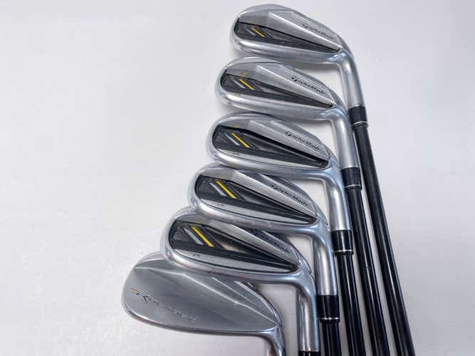 TaylorMade RocketBladez Iron Set 6-PW+GW RocketFuel 65g Regular Graphite Mens RH