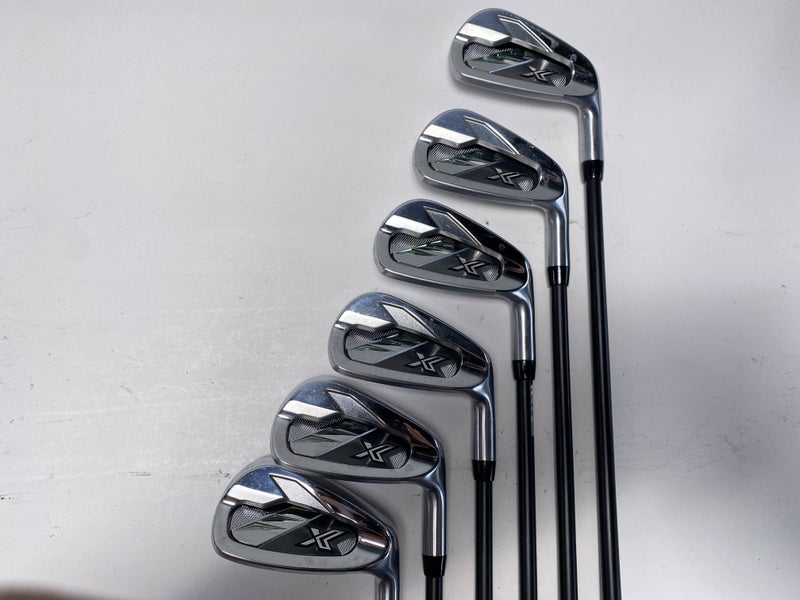 XXIO X 2022 Iron Set 5-PW Miyazaki AX-II Flex 4334 59g Stiff Graphite Mens RH