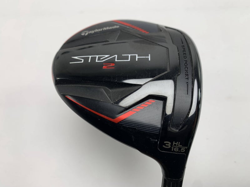 TaylorMade Stealth 2 3HL Fairway Wood 16.5* Fujikura Ventus Red TR 5R Regular RH