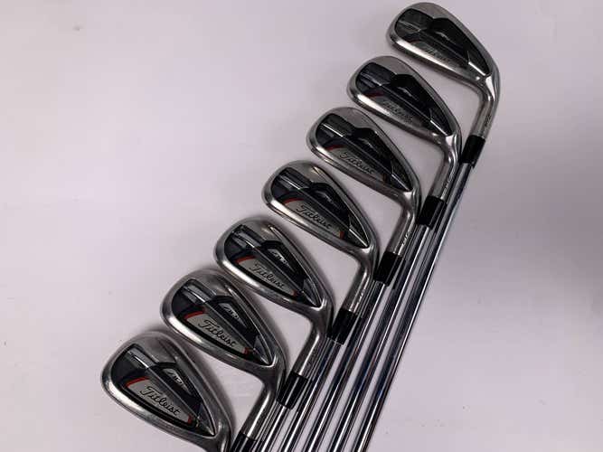 Titleist 714 AP1 Iron Set 4-PW True Temper Dynalite Gold XP S300 Stiff RH +1/2''