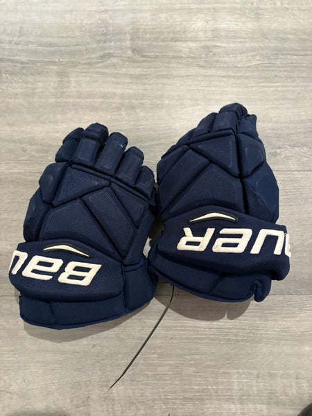 Florida Panthers Bauer Vapor 1X Pro Gloves 14" Pro Stock (Used)
