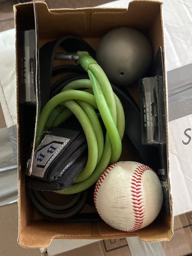 Baseball/softball Stretching Training Pack W/ Hydro Flask, BB Bands, Etc