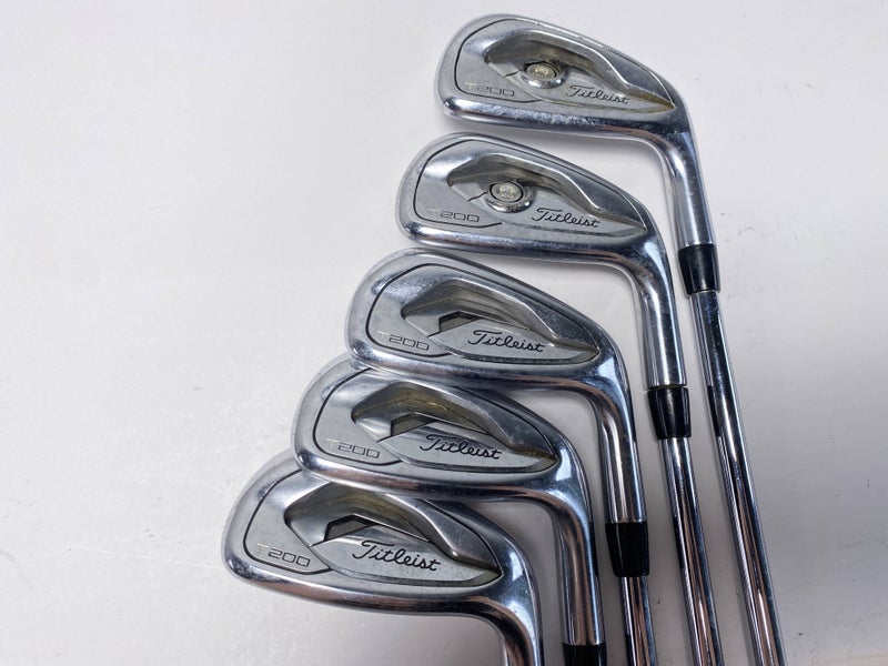 Titleist T200 Iron Set 6-PW Project X LZ 6.0 120g Stiff Steel Mens RH