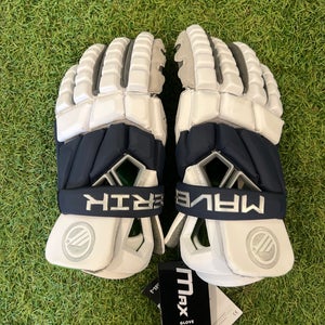 Penn State Maverik Max Lacrosse Gloves Large (New)
