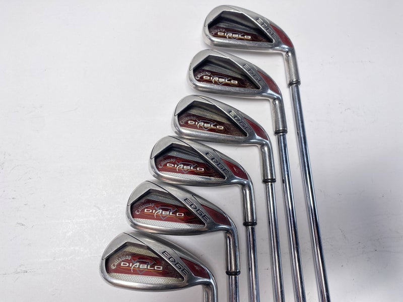 Callaway Diablo Edge Iron Set 5-PW Regular Steel Mens RH