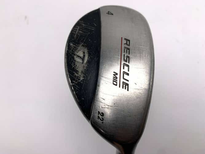 TaylorMade Rescue Mid 4 Hybrid 22* Light Metal Regular Steel Mens RH