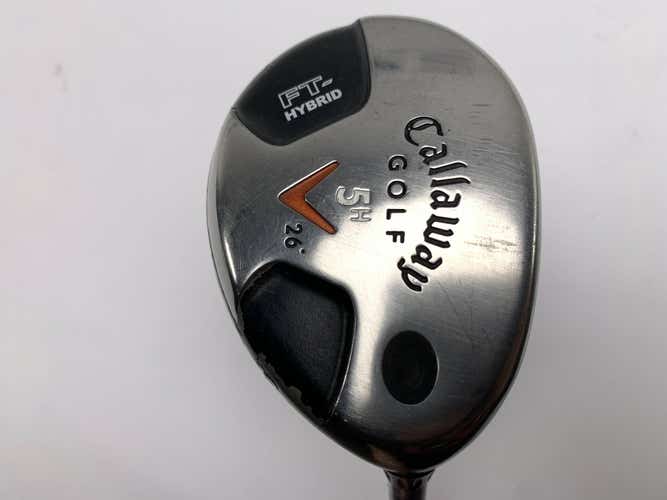 Callaway FT Hybrid 2008 5 Hybrid 26* Aldila NV Pink 55g Graphite Womens RH